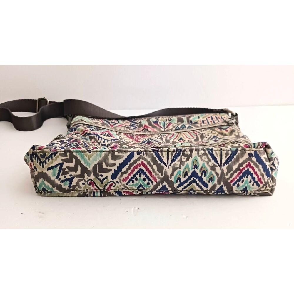 Sakroots Crossbody Artist Circle Printed Nylon Adj Web Strap Lightweight - Picture 6 of 11